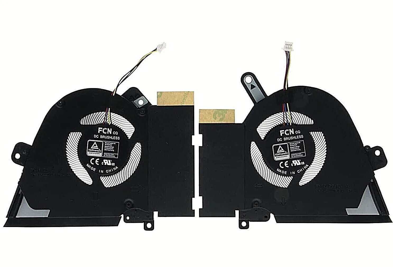 CPU GPU Cooling Fan for ASUS TUF Dash F15 FX516PC FX516PE 12V 1A