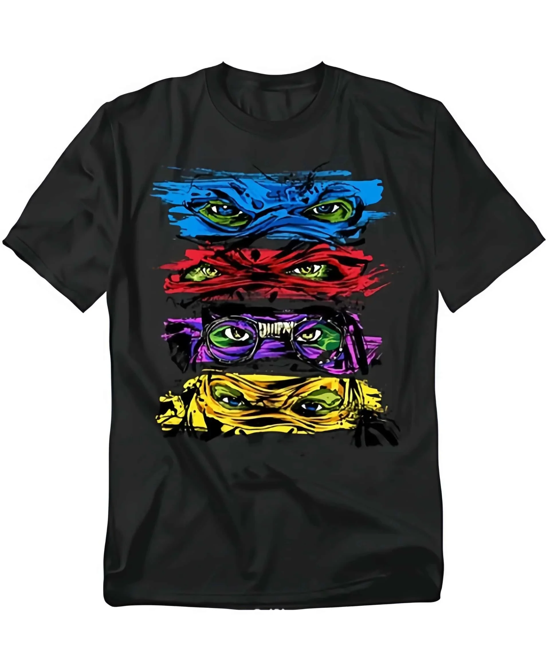 Choose Your Ninja Turtle, Adult and Children Pure Cotton T-shirt, Teenage Mutant Ninja Turtles Classic Glare - view 3
