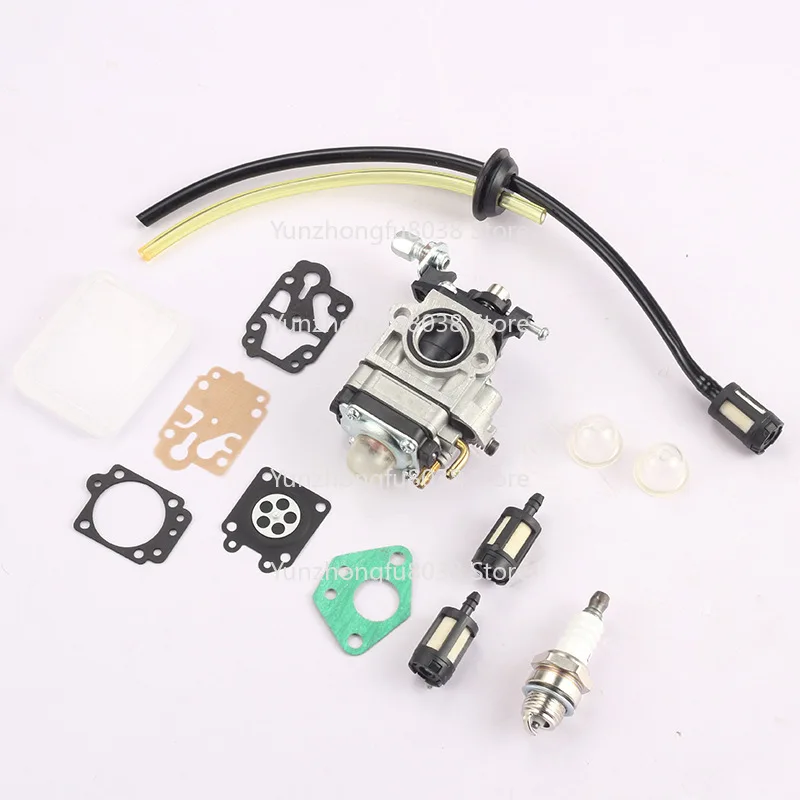 40-5 Carburetor Assembly (12-piece Set) Lawn Mower Accessories, Two-Stroke Universal Engine Assembly