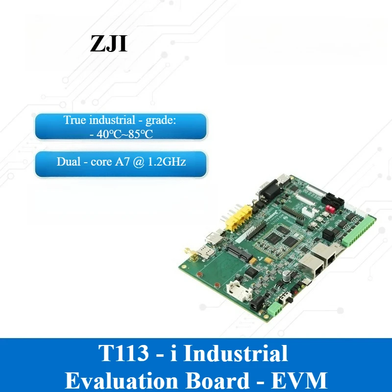

TLT113-EVM Allwinner T113-i Industrial Development Board, Domestic Dual - Core A7 RISC - V DSP with 1.2GHz, T113 - S3