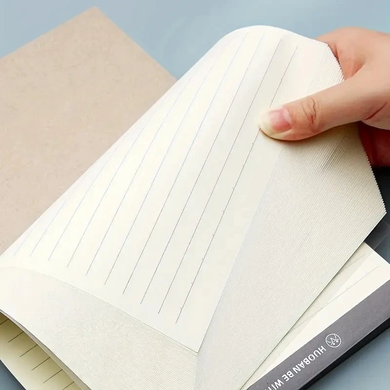 A5/A6 Notizblock-Set | Kariertes & liniertes Papier mit Kopfzeile | Langlebige Schreibblöcke für Tägliche Planung & Notizen – Detail 4