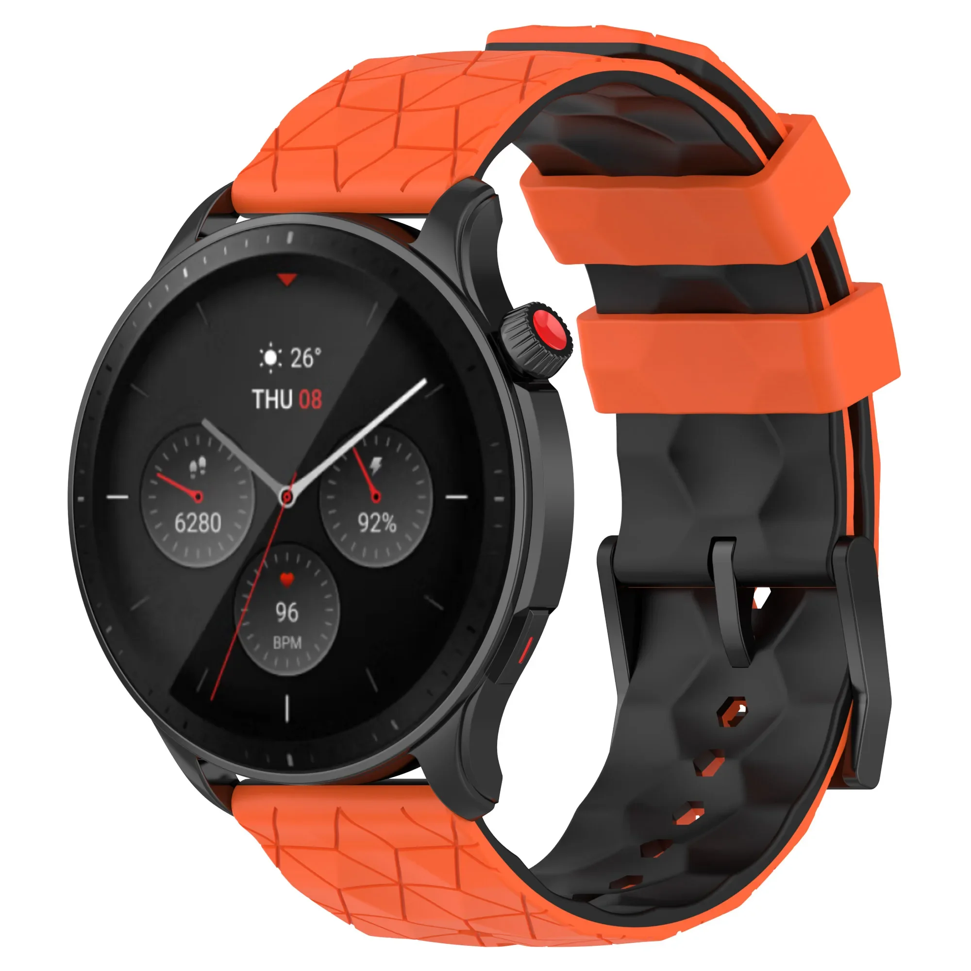 20mm/22mm Uhren armband für amazfit gtr gts/2/3/4 huawei gt2 gt3 gt4 46mm suunto 9 peak pro vertikales Silikon armband Uhren armband