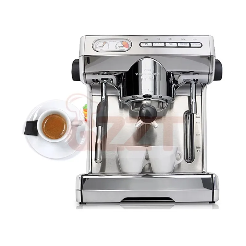Commercial Automatic Professional Espresso Maker, Super Pre‑soak Function 3L Large Capacity Water Tank Coffee Brewing Tool