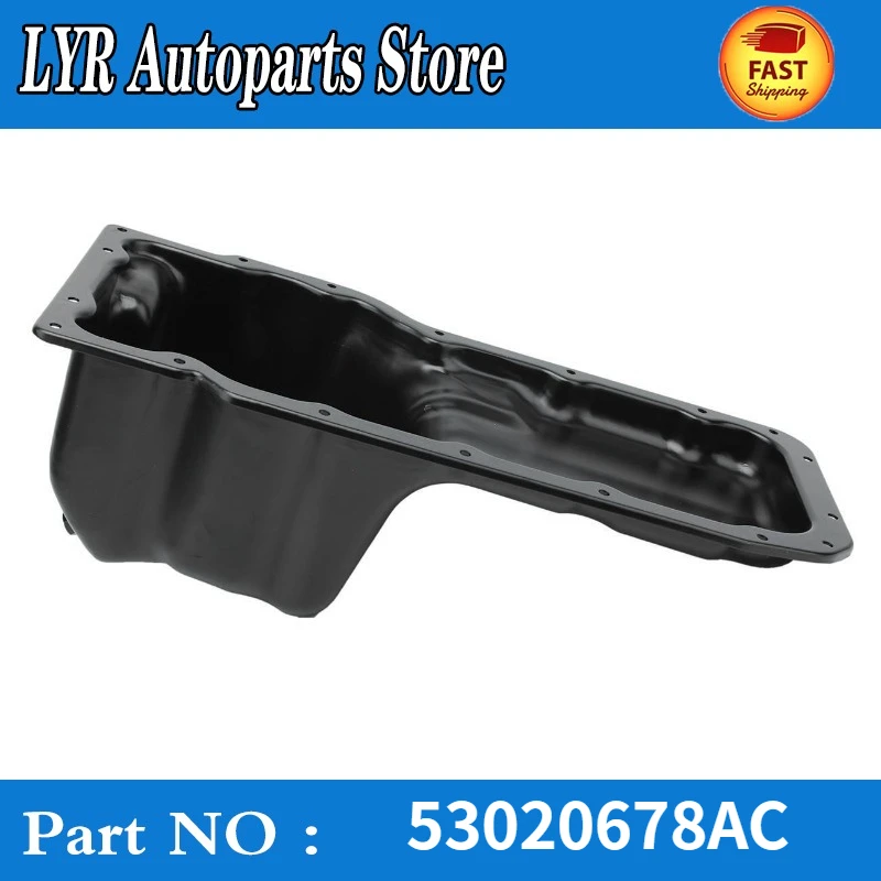 High quality Engine Oil Pan for Dodge Ram 1500 Pickup Jeep Grand Cherokee V8 4.7L  53020678AB 53020678AC 53020678AD