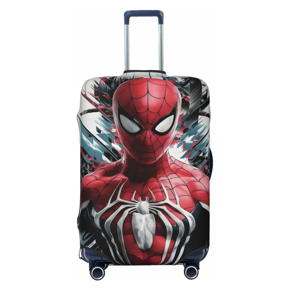 

Забавный чехол для багажа с изображением Человека-паука, герой аниме, моющийся чехол для багажа с мультяшным принтом, чехлы для дорожных чемоданов