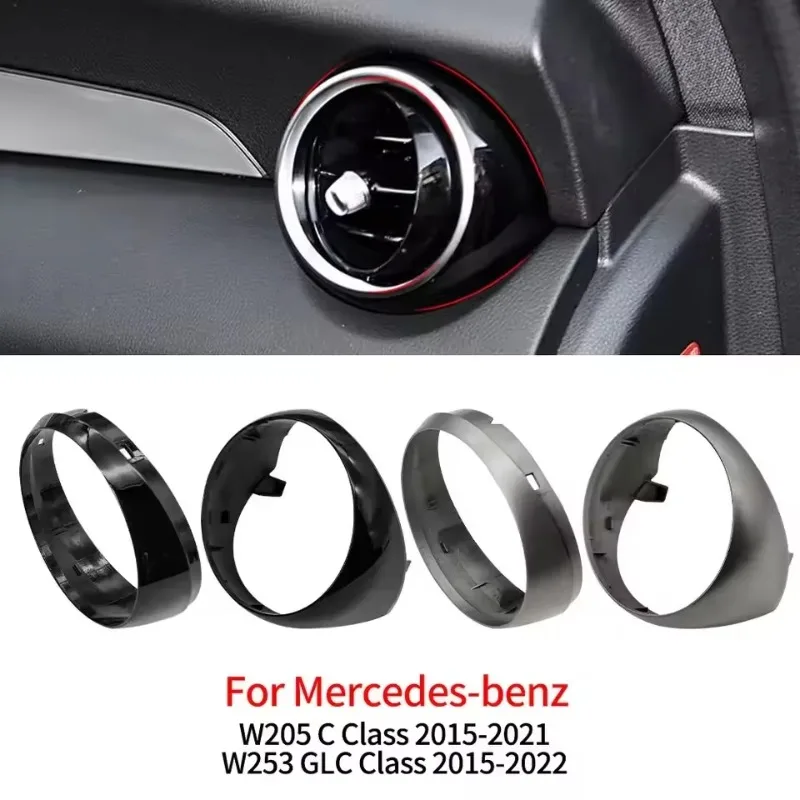 Car Front Air Conditioner Vent Grille Outlet Trim Cover For Mercedes W205 W253 For Benz C GLC Class C180 C200 GLCC260 GLC300 - view 3