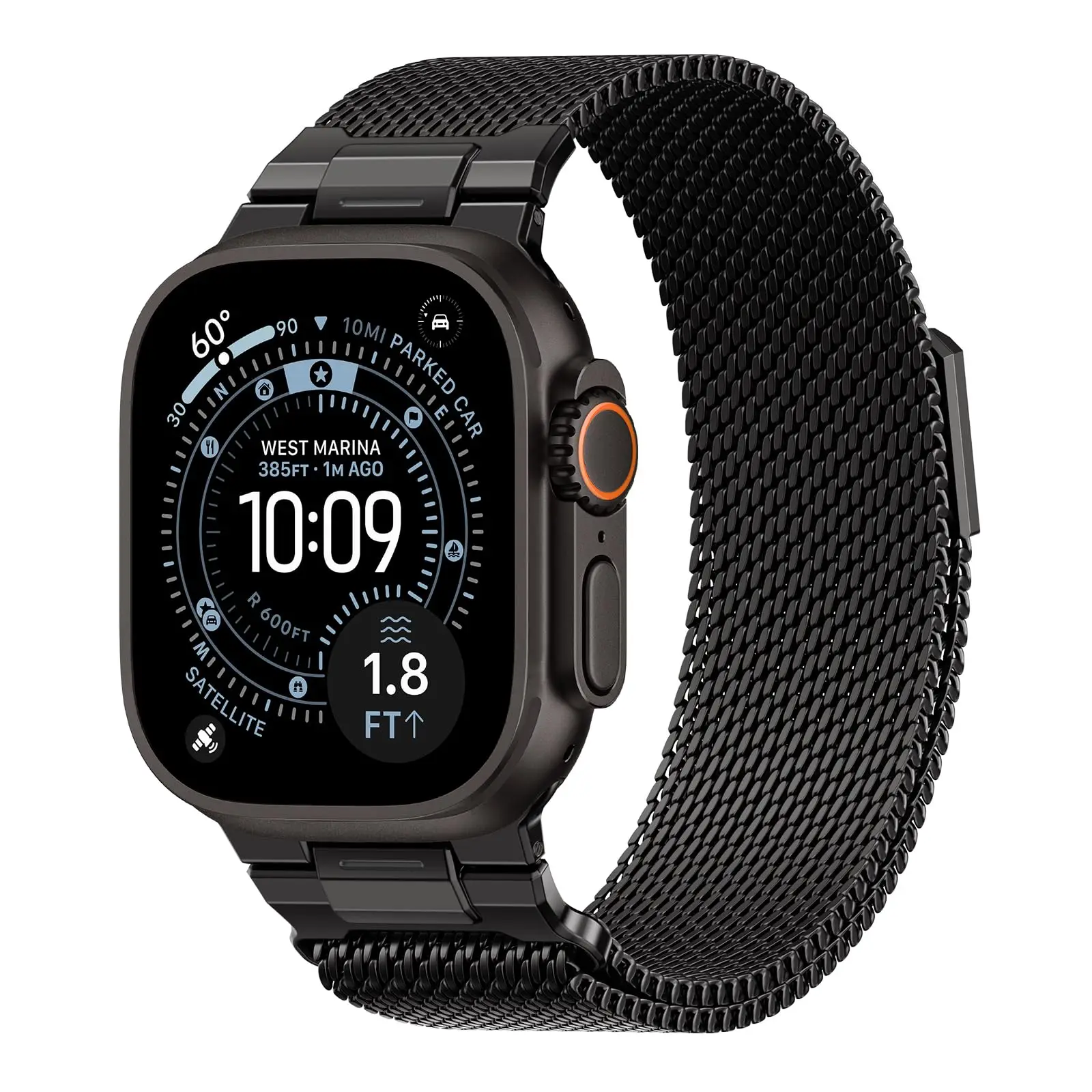 Milanaise-Schlaufenarmband für Apple Watch Ultra 3 2 Band 49 mm 46 mm 44 mm 41 mm 45 mm 42 mm 40 mm Armband iWatch Serie 11 10 9 8 7 6 SE 3
