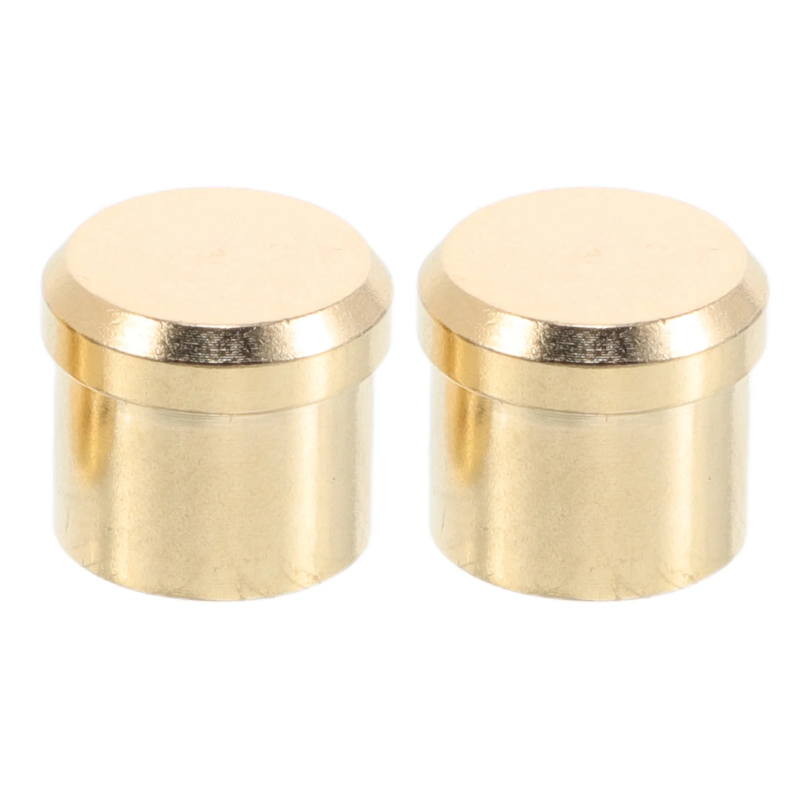 

2pcs Audio Interface Protection Caps Pure Copper Plated Dust Covers For Amplifier Parts Accessories