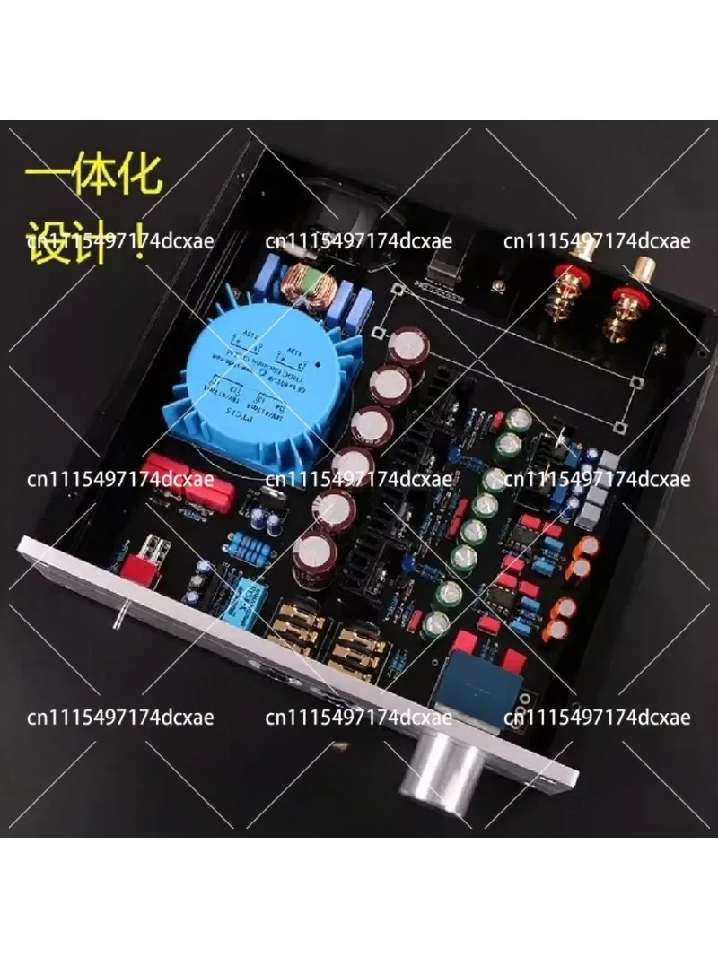 Audiophile Stereo Headphone Amplifier Finished Board, High Fidelity Reference Circuit DIY Amp Kit for HiFi Audio
