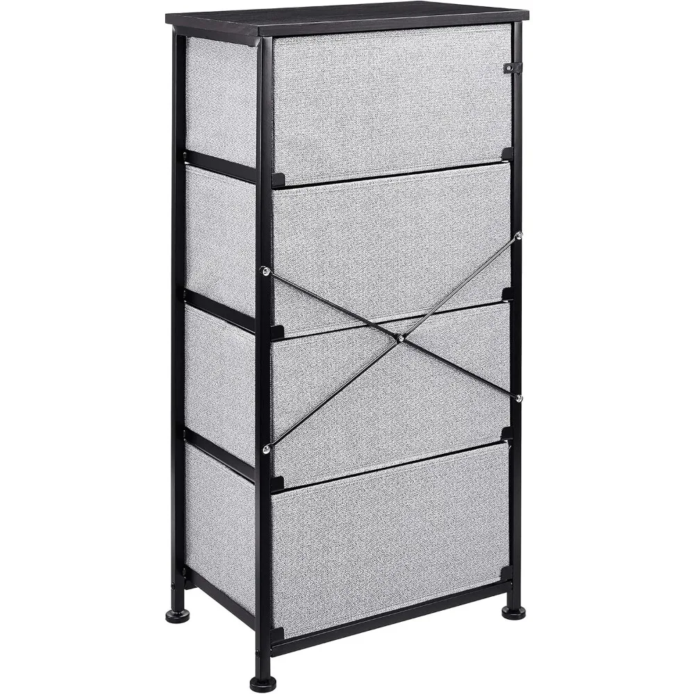 Fabric 4-Drawer Storage Organizer Unit for Closet