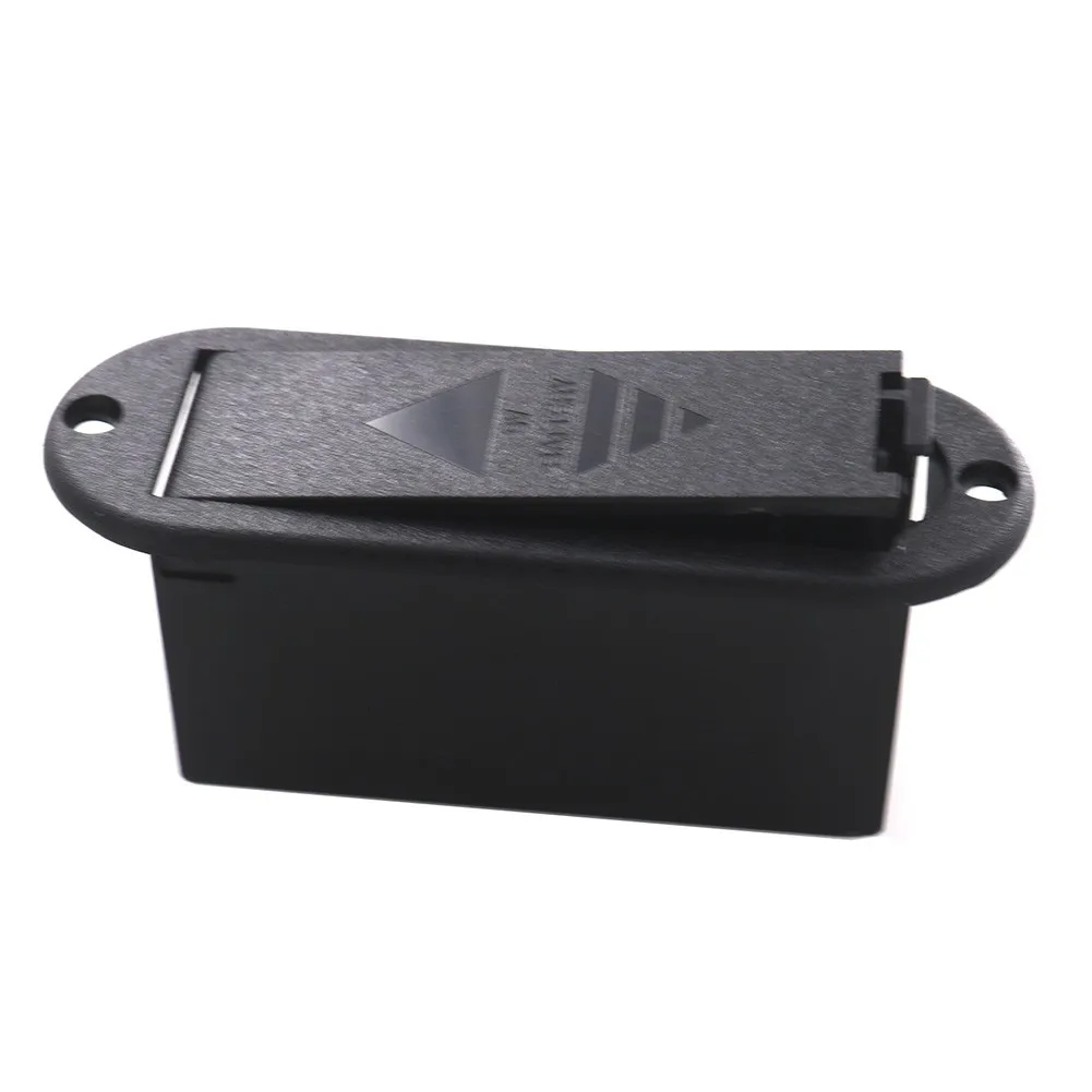 Newest Protable Reliable Use Duable New Battery Box Battery Box Case Compartment Cover For Guitar Bass Replacement
