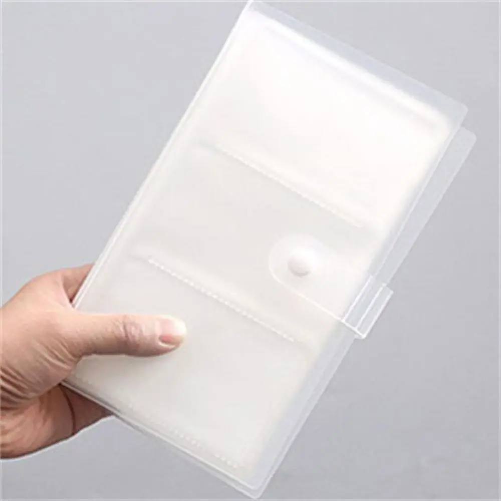 Card Photo Card Book Name Card School Supplies Card Stock Picture Storage Case ID Card Holder Ticket Collection Book Card Book