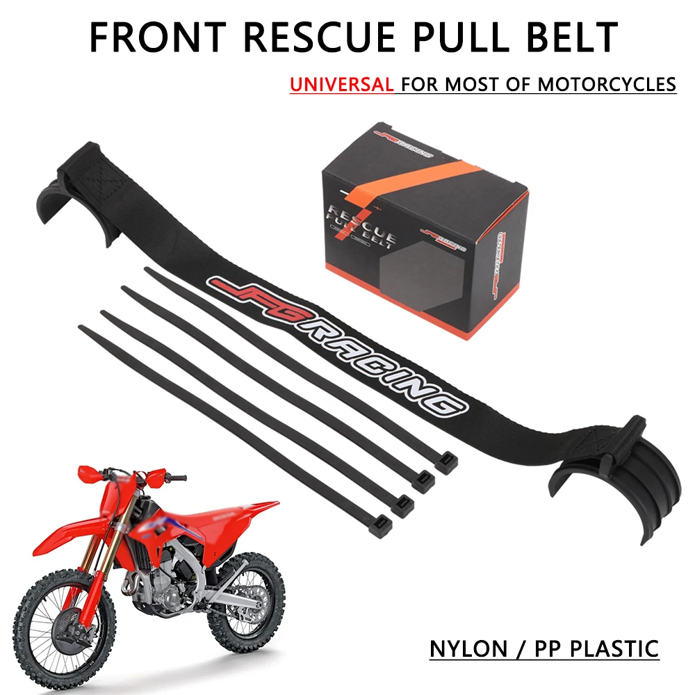 Front Rescue Strap Pull Sling Belt Leashes Universal For Honda KTM 250 350 400 450 500 XCF XCW SXF EXCF EXC SMR YZ WR Motorcycle