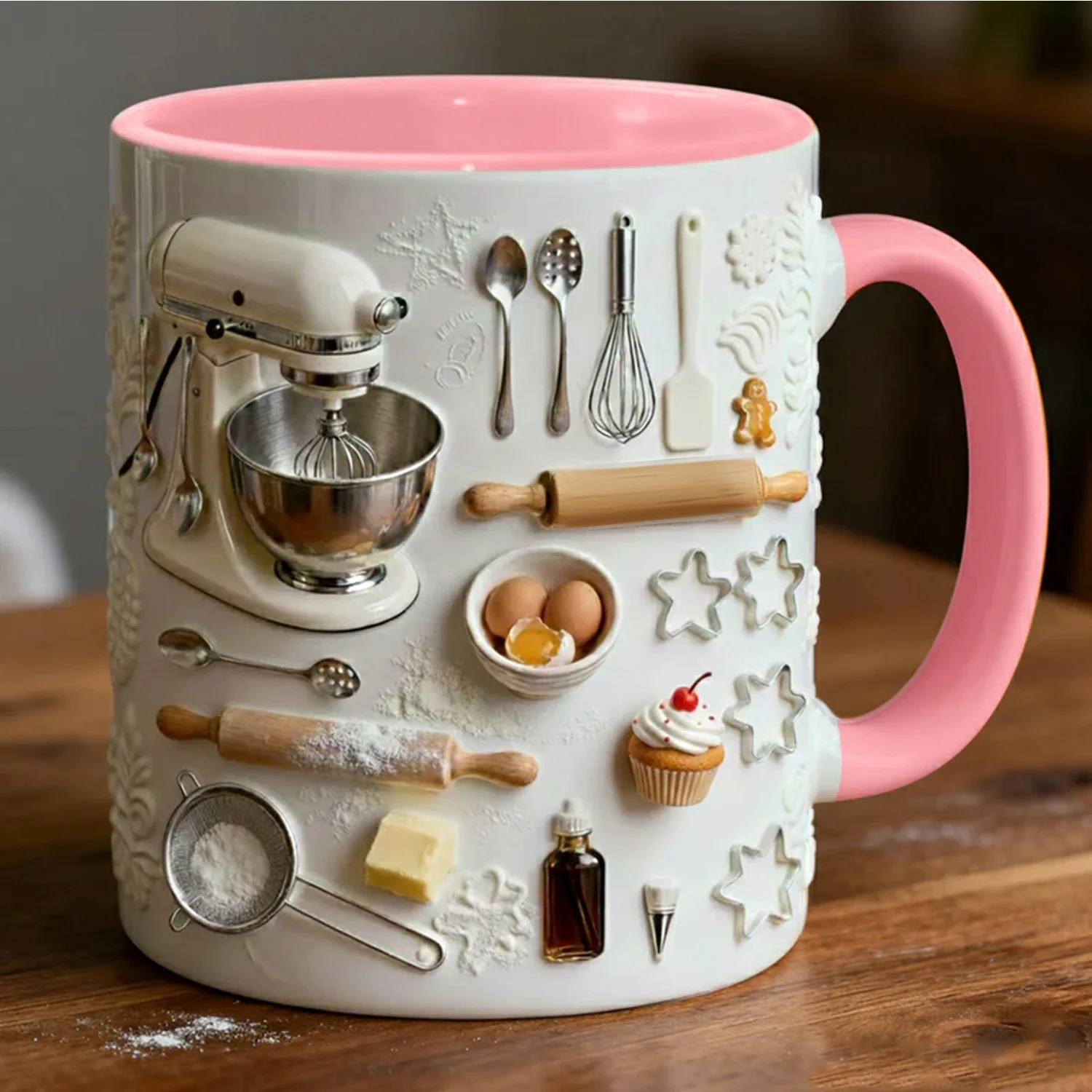 Dessert Master Themed Ceramic Mugs, Desserts, Bakery Creative Coffee Mugs, Gift Water Mugs