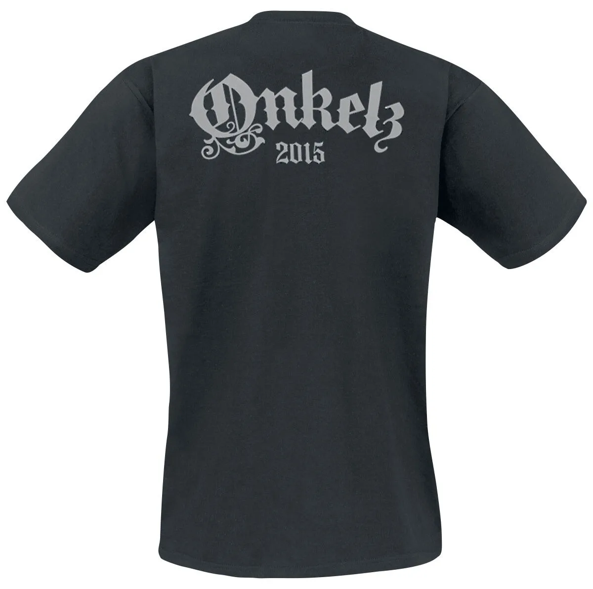 Böhse Onkelz 2015 Logo T-shirt Soft Cotton Unisex Tee Black Background Print Daily Casual Rock T-shirt