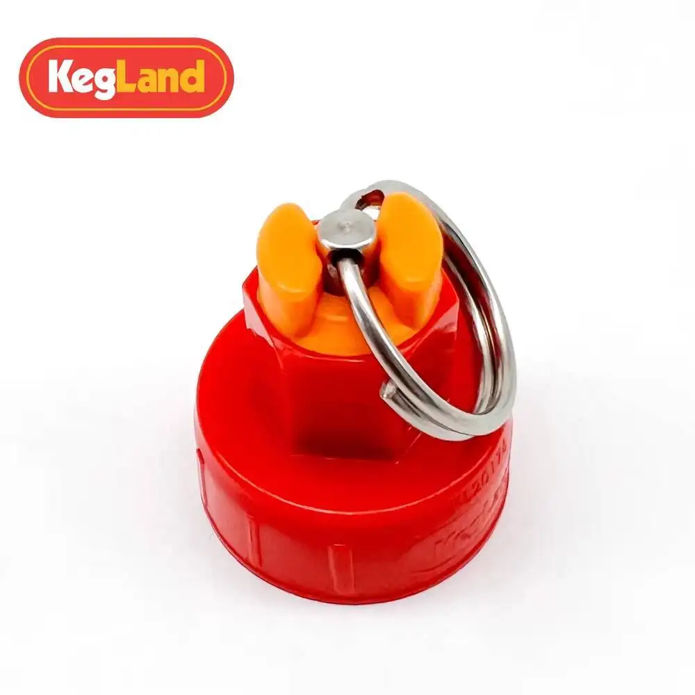 KegLand Yellow PRV(Pressure Relief) PCO1881 Cap Combo 17psi (1.5Bar) Homebrew Beer Accessory