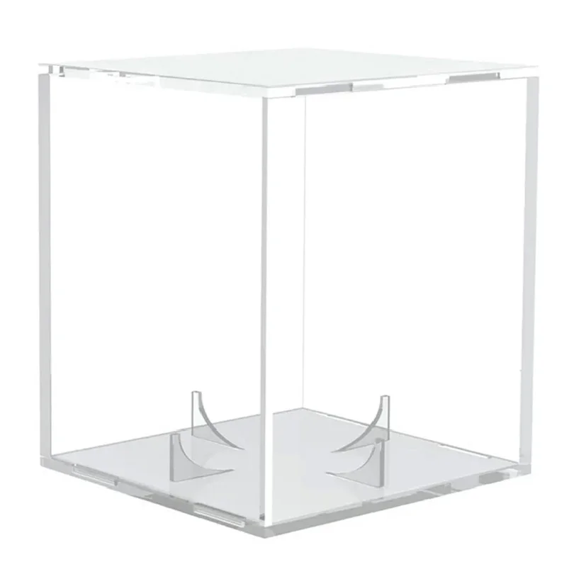 

1pc Baseball Acrylic Box Acrylic 80*80*80 Transparent Baseball Storage Collecting Box
