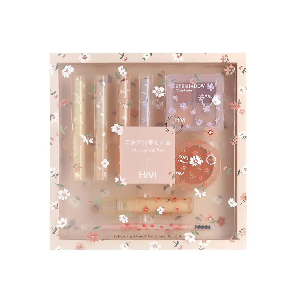 Make-up-Sets Spitze Vintage Engel Glitter Lidschatten-Palette Highlight Box Kit erröten Make-up Lidschatten-Set Glitter machen q3z5