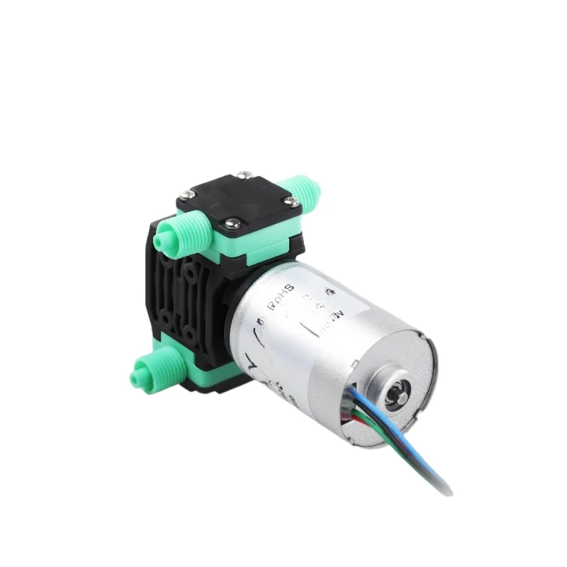 

Suitable for 2 * 300ml/min low pulsation double head liquid pump corrosion resistance miniature corrosion resistance