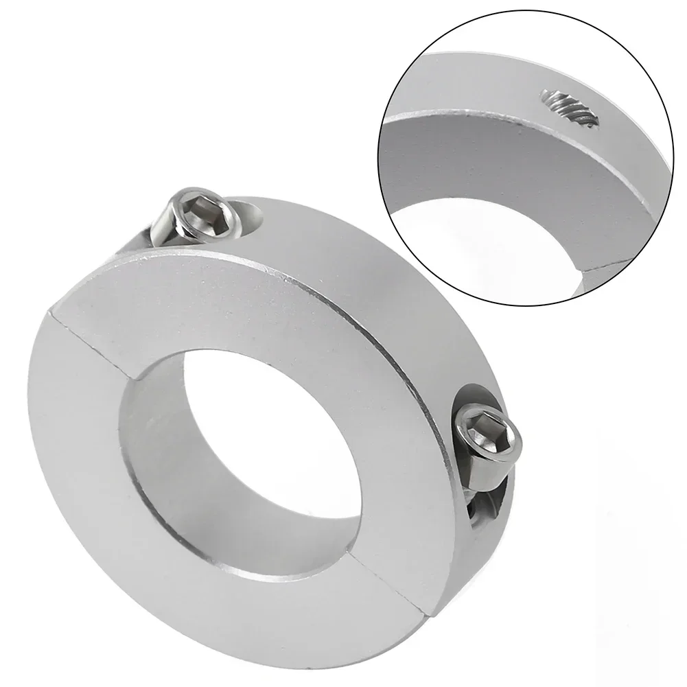 2pcs Clamp Collar Double Split Fixed Rings 20mm To 30mm Diameter Shaft Collar Clamp Type Split Collars Retaining Rings
