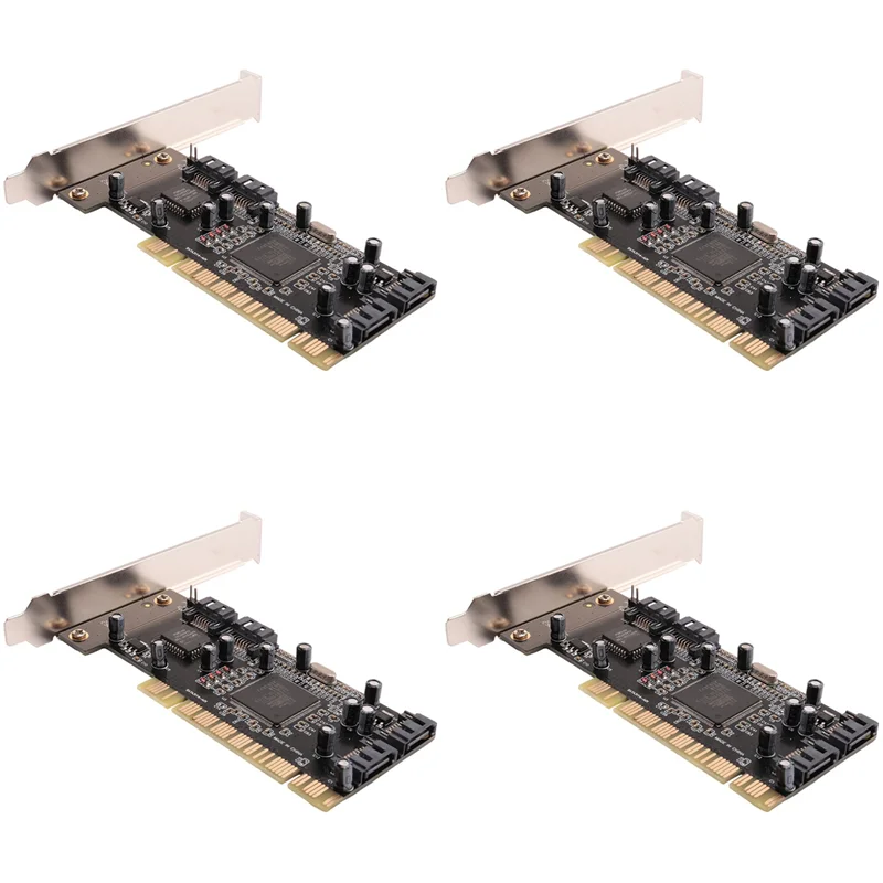 

A75Q-4X 3114 Array Card SATA Expansion Card 4-Port Expansion PCI To SATA Conversion Card