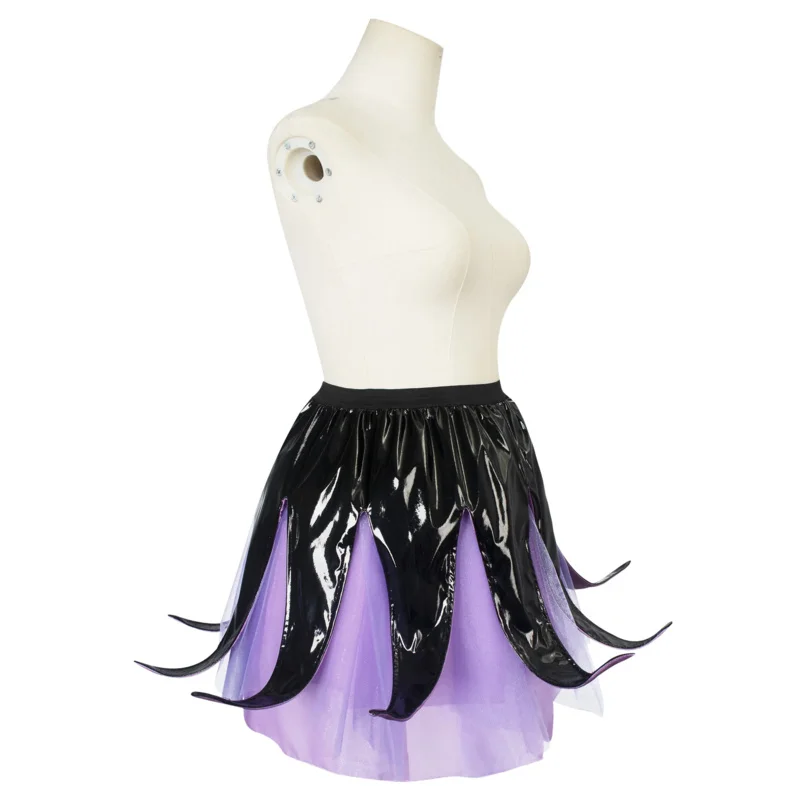 Ursula Cosplay Costume Kids Adult Skirt Outfits Halloween Carnival Party Disguise RolePlay Gifts Suit For Girls Children