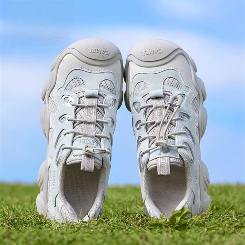 GOLDEN CAMEL Scarpe sportive da donna Sneakers con la suola spessa Scarpe casual versatili per papà brutto che migliorano l'altezza per le donne 2025 Nuovo