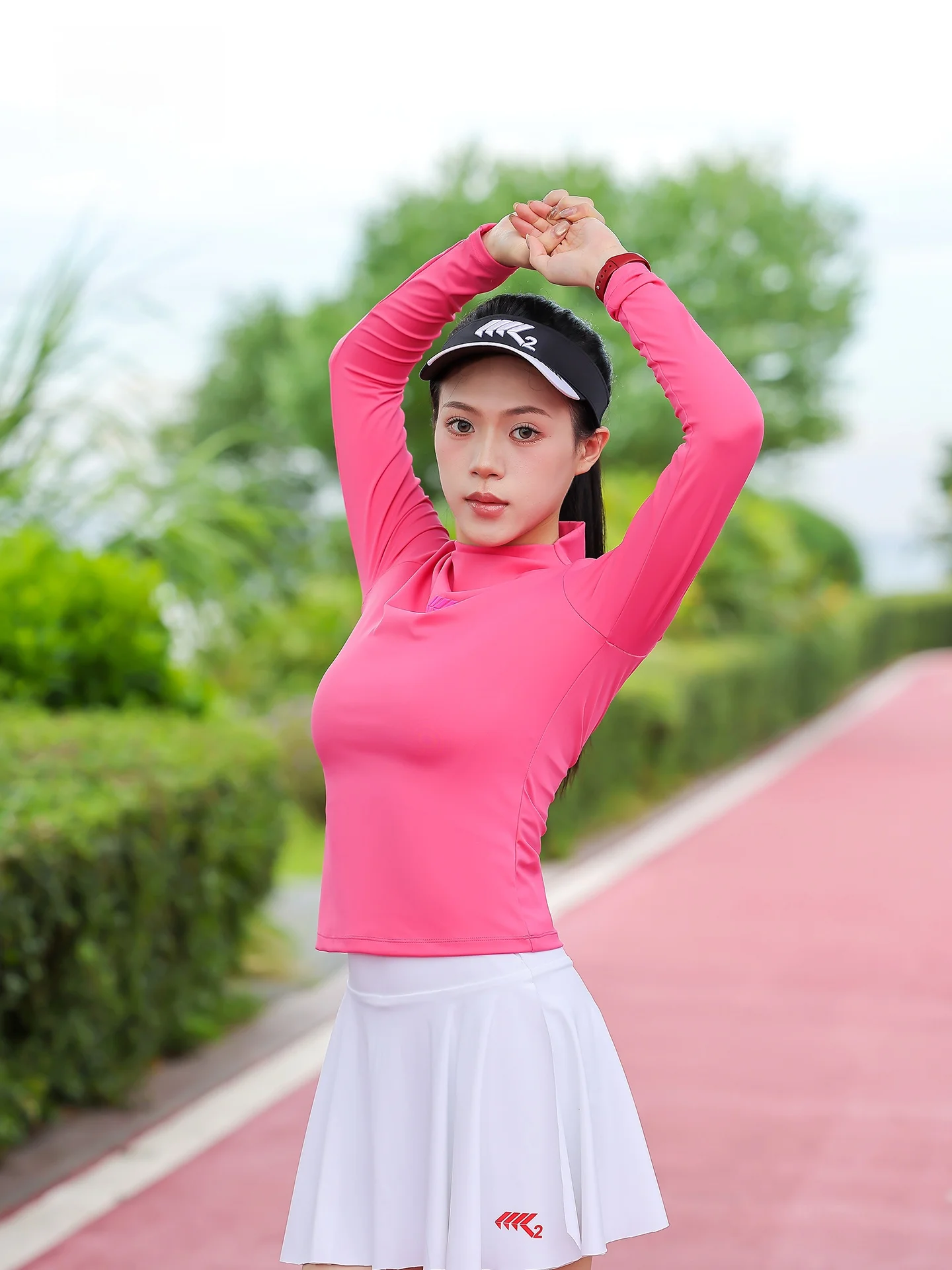 k2-sentinel-micro-collar-long-sve-t-irt-qui-dry-running-yoga-sportswear-leisure-fitn-women's-high-waist-ne