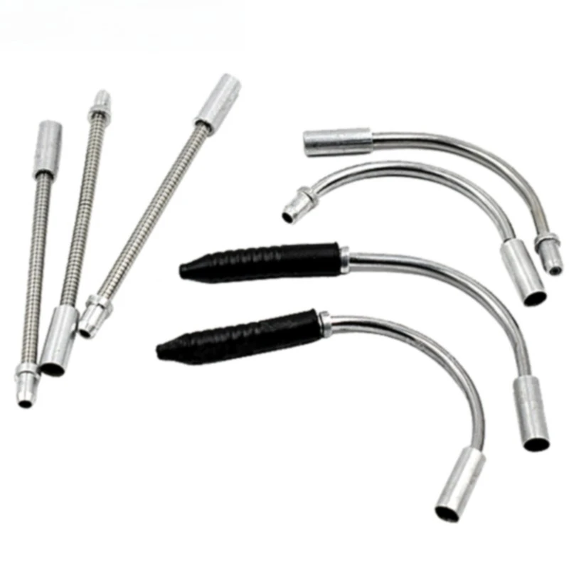 

Bicycle V-Brake Bend Tube Cable Guide Mountain Bike Cable Brake Hose Rubber Tube Universal Brake Accessory Assembly