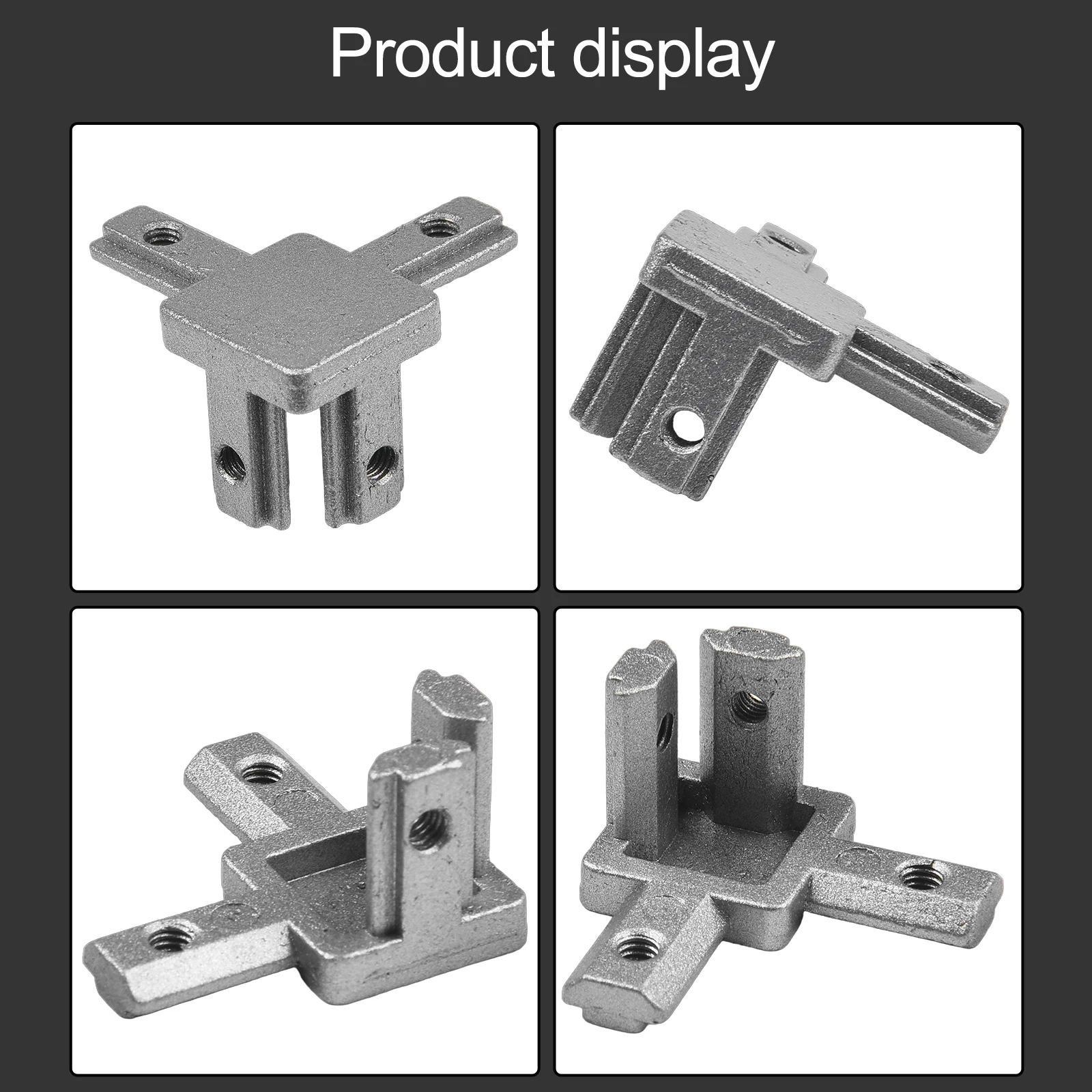 Internal Joint Angle Connector Inner Angle Connector Internal Internal Connector Joint Joint Bracket 90 Degree Aluminum Bracket