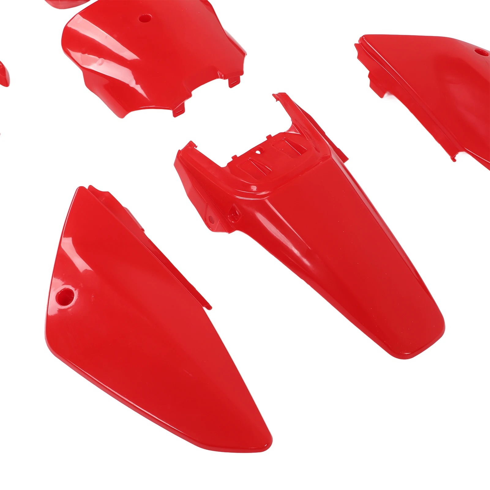 مجموعات هدية الدراجات النارية مقاومة للاهتراء لوحة هدية كاملة للدراجات النارية واقية ABS لاستبدال التعديل لـ CRF 70 #5