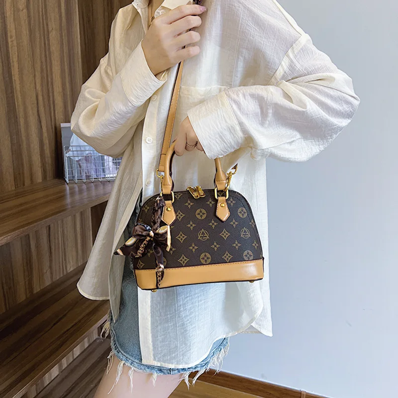 

Winter popular size shell bag versatile shoulder bag fashionable crossbody handle carrying women's bag