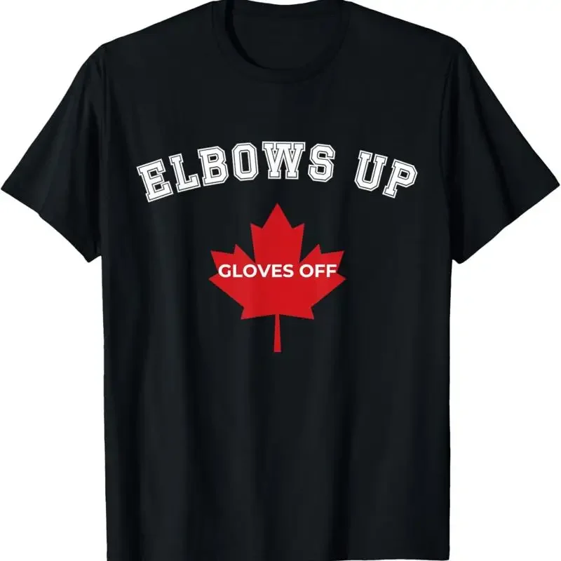 Elbows Up Canada True North Strong And Free Proud Canadian T Shirt