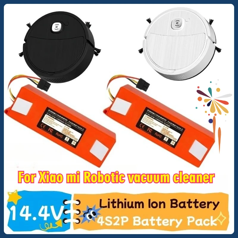 

Replacement Battery D099-4S2P S1-260-4S2P for Xiaomi MIJIA Mi RobotVacuum-Mop2Pro MJSTS1 C101 MJSTPCleaner Battery