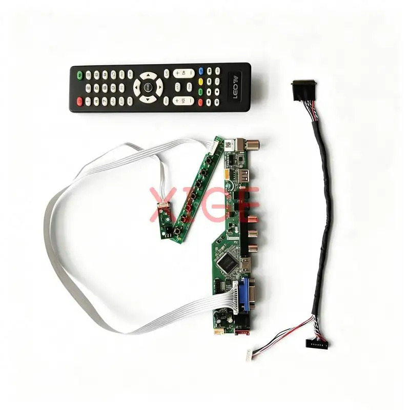 

Controller Board Fit B116XW01 B116XW03 B116XW02 CLAA116WA03 40-Pin LVDS 1366*768 HDMI+VGA+AV+USB 1366x768 Laptop Display DIY Kit