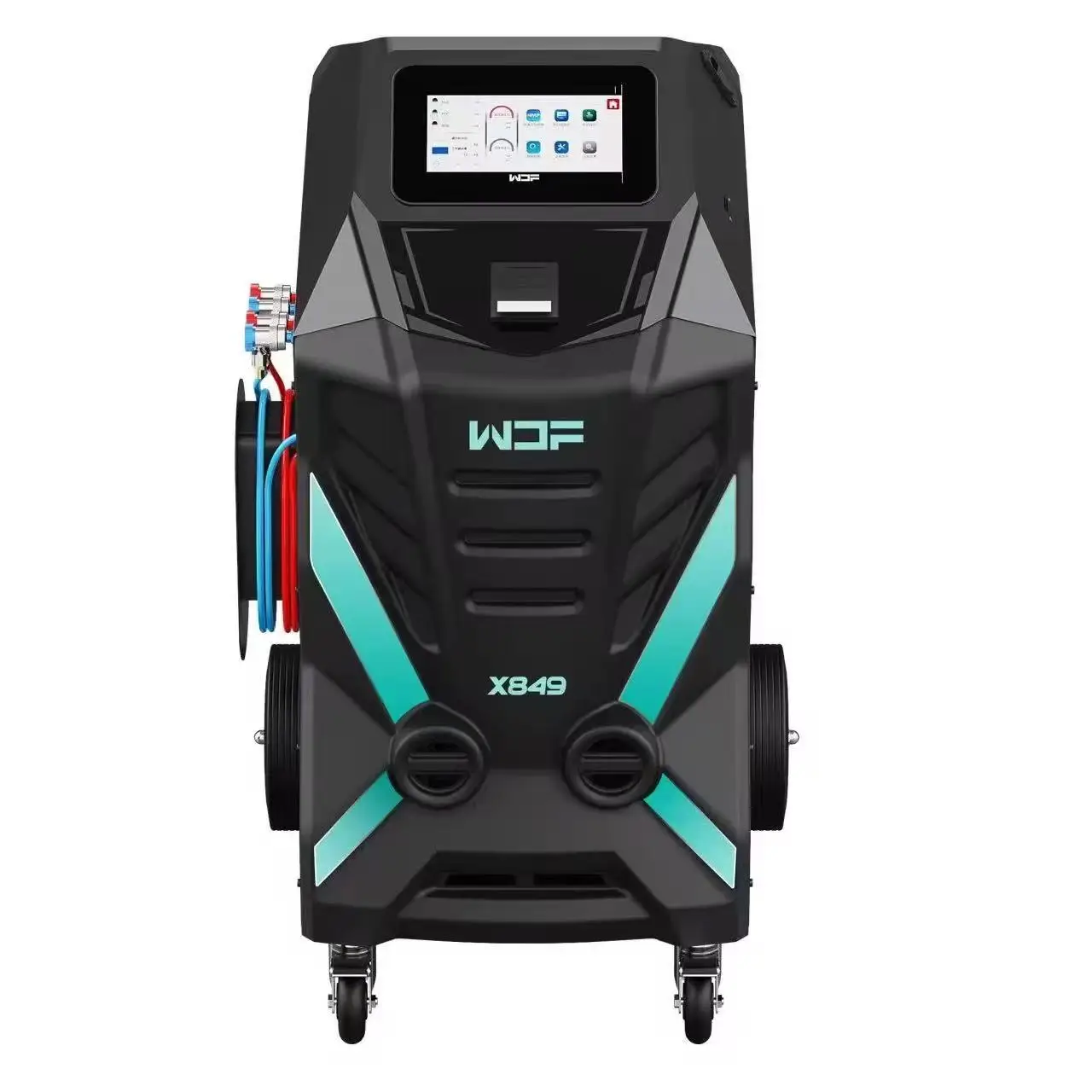 Wonderful X849 Automotive air Conditioning Fully Automatic Refrigerant Machine with R134a and 1234yf Dual System Refrigerants