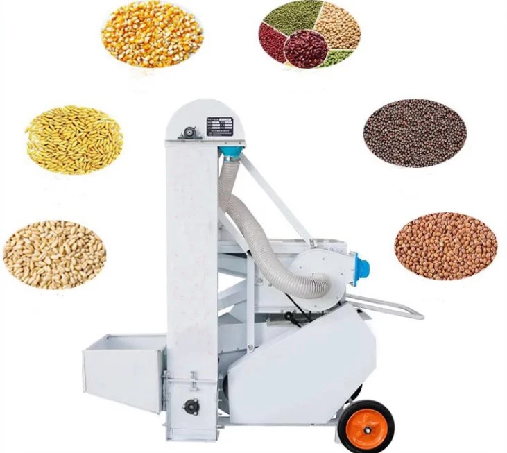 

Millet Bean Buckwheat Soybean Grain Bean Seed Cleaner Cleaning Machine/ Wheat Maize Corn Fine Grader Cleaner