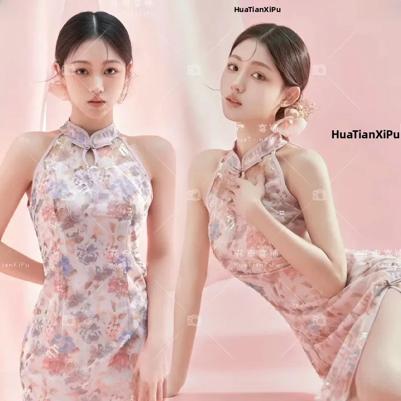 

Retro Chinese Style Photography Costume Soft Artistic New Trend for Women 18-25 Years Old Summer Collection