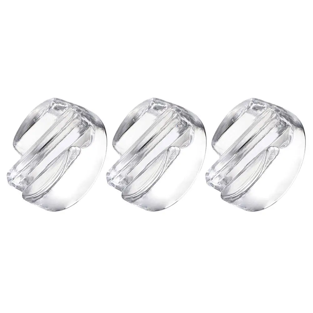 

3 Pcs Fermenting Weights Small Glass for Canning Fermentation Transparent Jar Lid