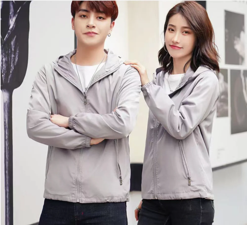

Summer Thin Hooded Loose Sunscreen Clothing Women's 2024 UV Protection Top Sunscreen Cardigan Versatile Jacket