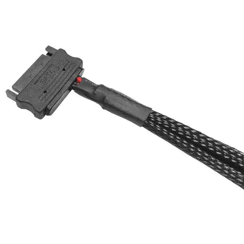 SATA 15 PIN zu 4 PIN PWM Lüfter-Konverter 1 SATA zu Multi 4 Pin Kabel-Splitter Computer CPU PC Gehäuse Kühlungsadapter Verbindungskabel – Detail 2