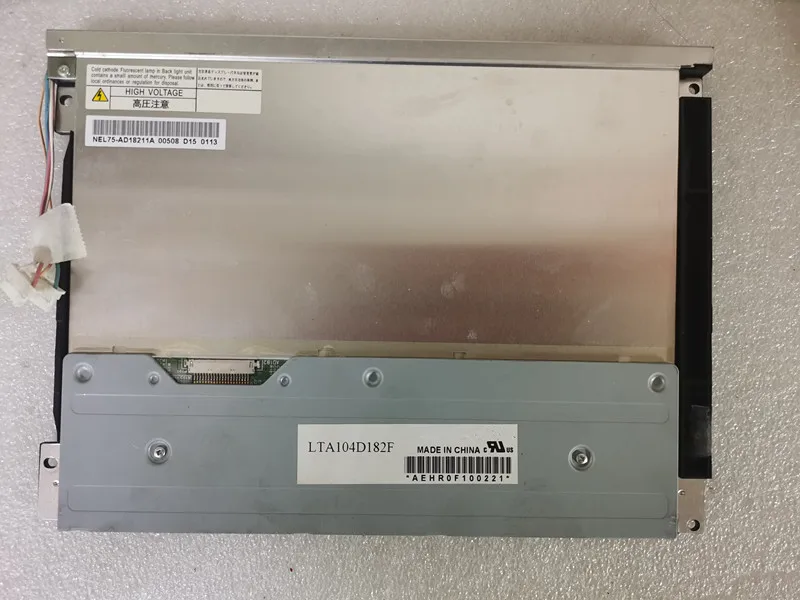 

Оригинальный промышленный экран LTA104D182F 10,4 дюйма, протестирован, в наличии LTA104D183F LTA104D185F