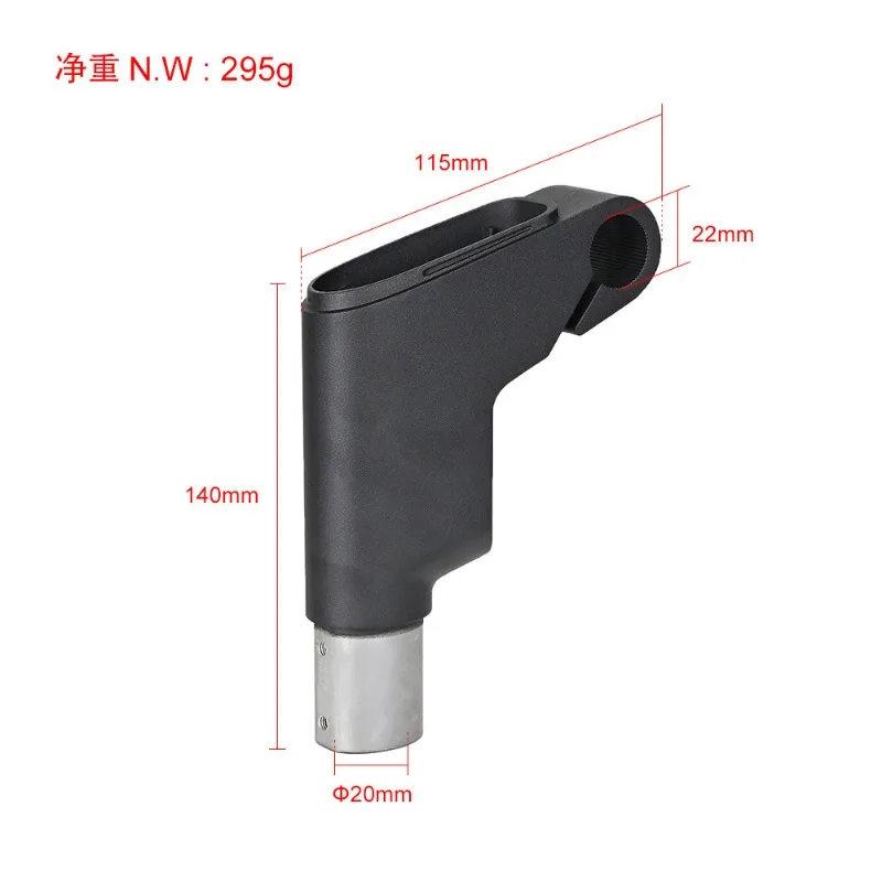 Dashboard Base Aluminum Alloy Seat Forehead for Xiaomi M365 Pro Electric Scooter Panel Press Block Pull Ring Spare Parts