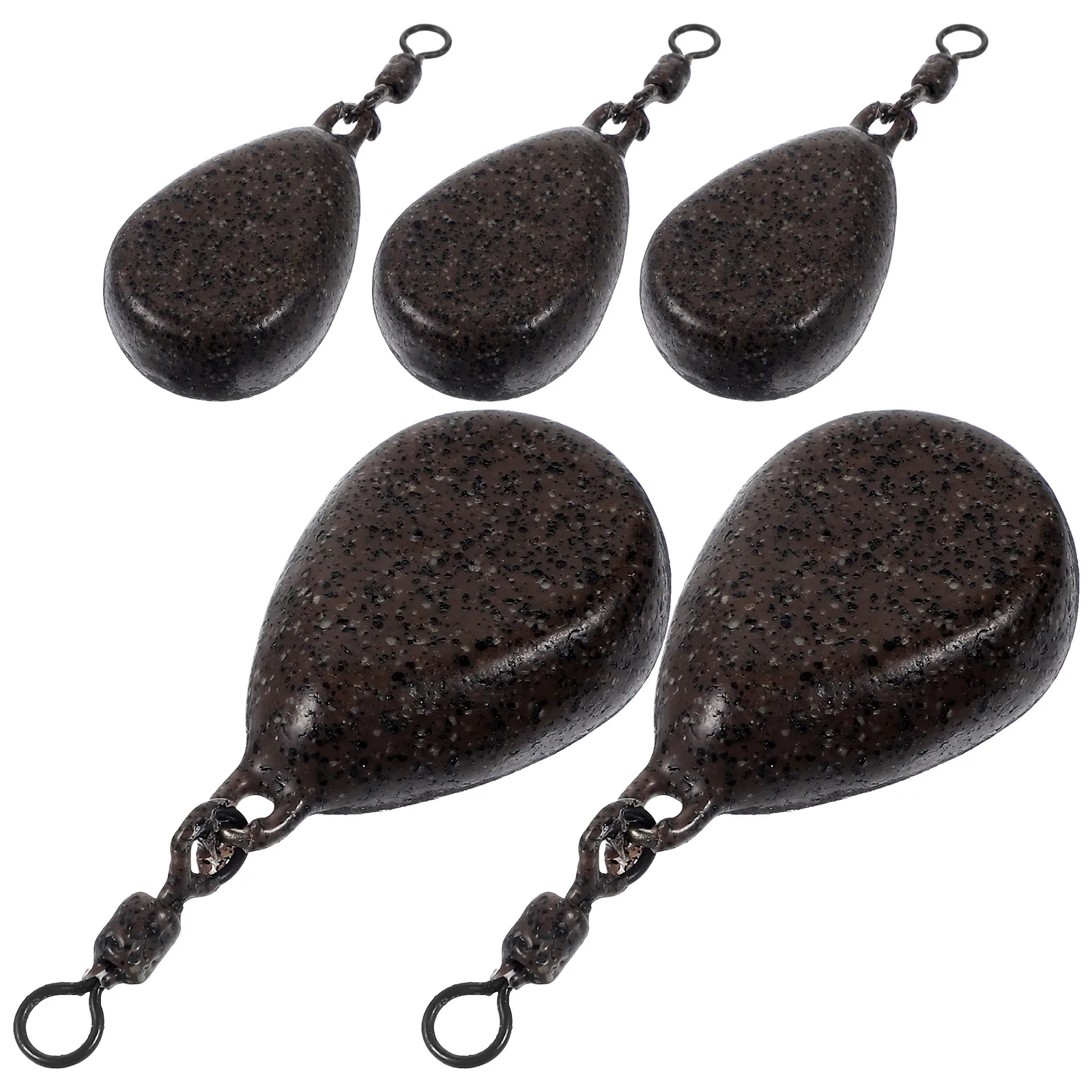 

5Pcs Durable Fishing Weights Portable Premium Material Angler Essential Gear Outdoor Fishing Tackle Weights
