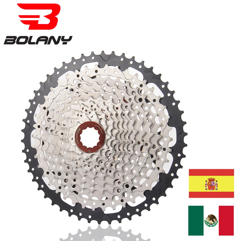 Bike Cassette Sprockets HG 9 10 11 12 13Speed Cassette MTB Road Aluminum Alloy Bicycle Freewheel 25T-50T Bike Accessory Parts