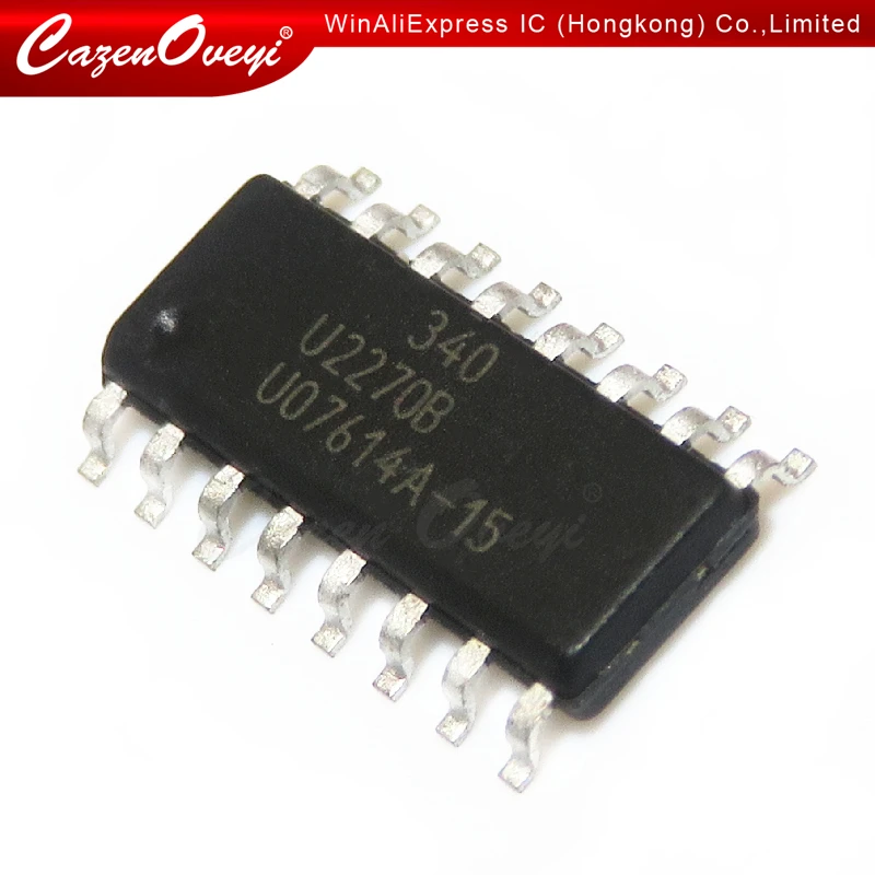 

CazenOveyi 5 шт./лот U2270B U2270 SOP-16 микросхема базовой станции для чтения/записи в наличии