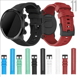 Fashion Silicone original strap 24mm watchband For Suunto 9/9 Baro/D5/Sport baro/spartan sport/Spartan Sport Wrist HR bracelet