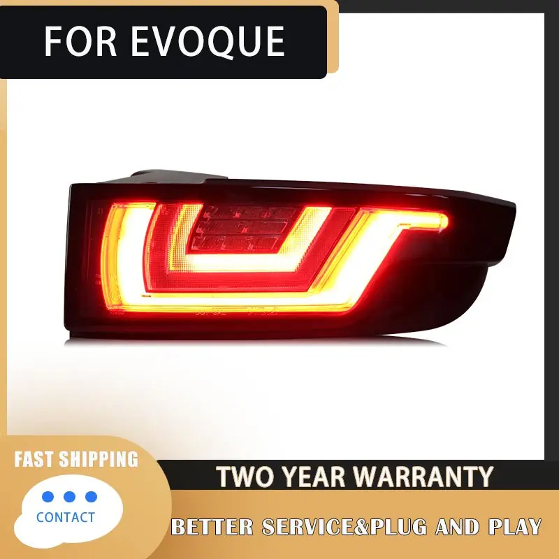 Taillight assembly Car Styling for Land Rover Evoque 2012-2016 for Evoque rear light dedicated led taillight light