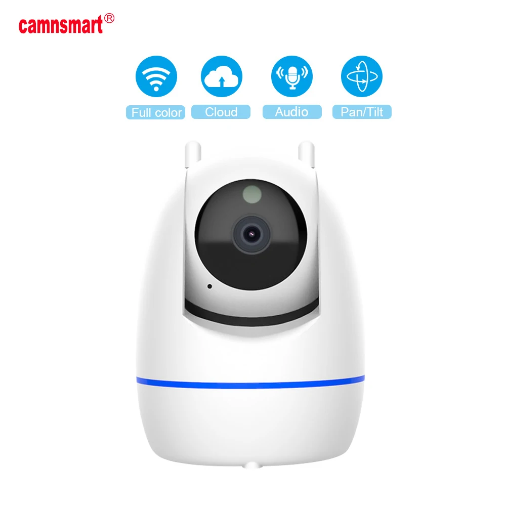 2MP Indoor Security Camera Wifi Full HD CCTV 2K Glossy Baby Monitor APP PC View Remotely 2 Way Talk Motion Detection Ycc365plus