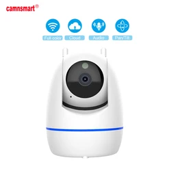 2MP Indoor Security Camera Wifi Full HD CCTV 2K Glossy Baby Monitor APP PC View Remotely 2 Way Talk Motion Detection Ycc365plus